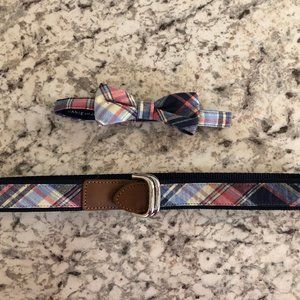 Janie & Jack Belt & Bowtie Set
